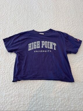 High Point University Cropped Tee